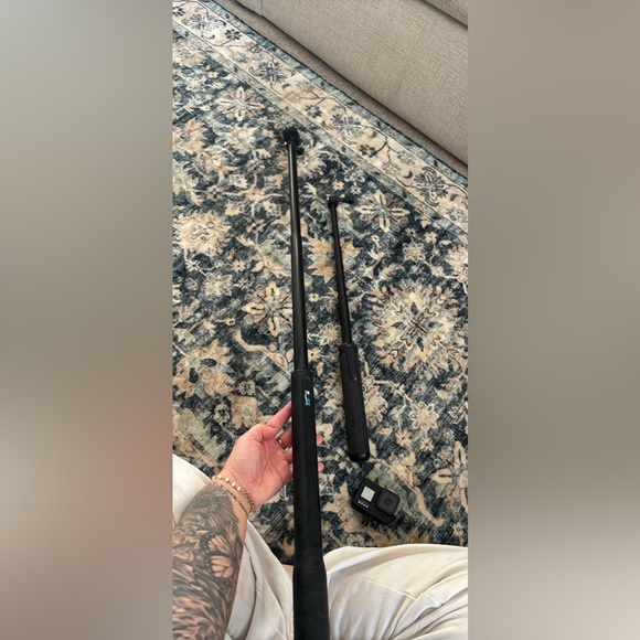 *SOLD*GoPro Hero 8 - w/ accessory attachments and extra battery and dual charger - Picture 5 of 10